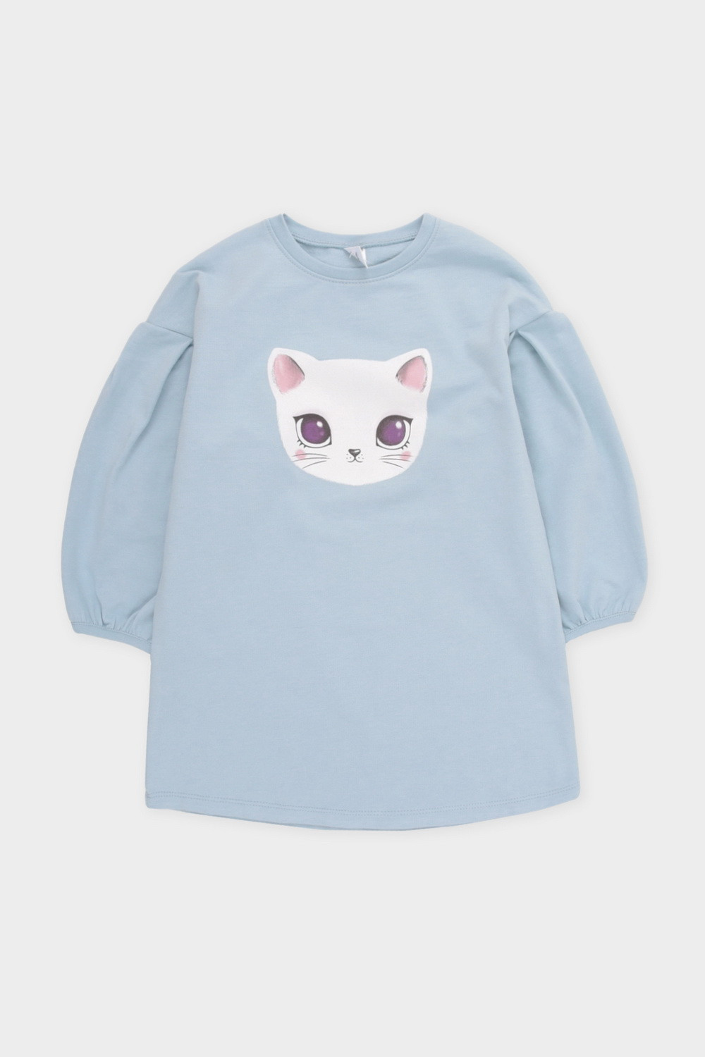 Платье для девочки, артикул: КП 5769, цвет: голубой