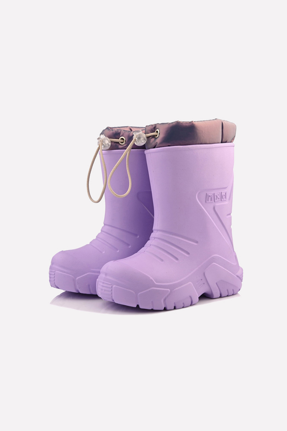 Сапоги, сноубутсы, артикул: 611132407, цвет: фиолетовый