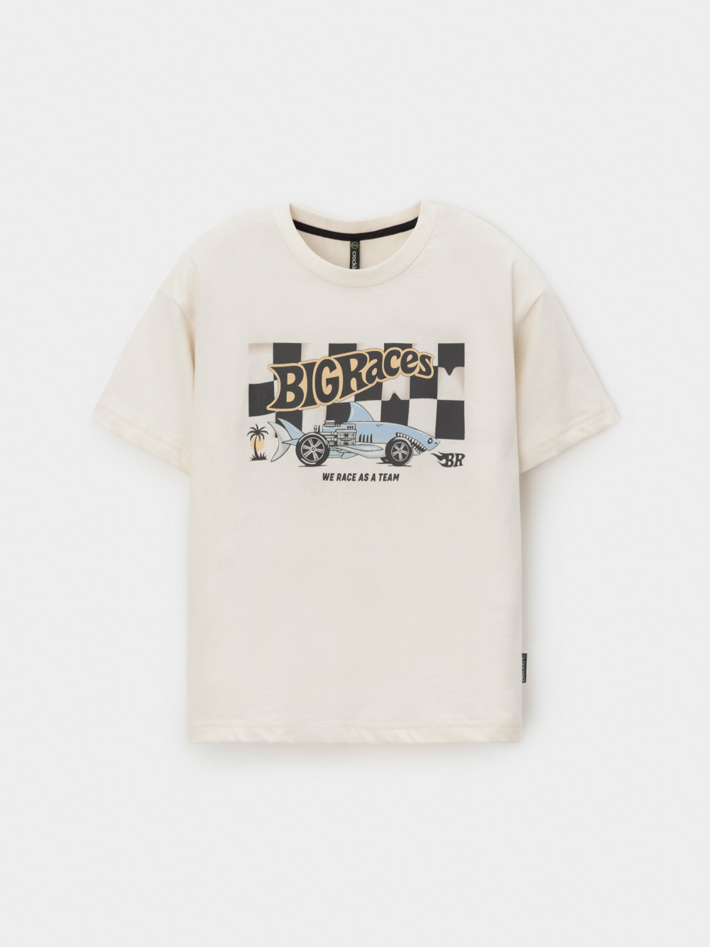 Футболка для мальчика, артикул: КР 303010, цвет: сахар