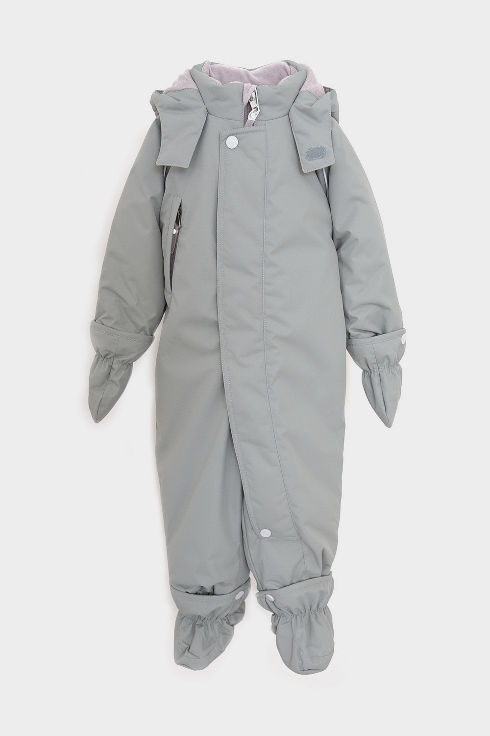 Комбинезоны утепленные для девочки, артикул: ВКП 60124/1 УЗГ, цвет: зеленый