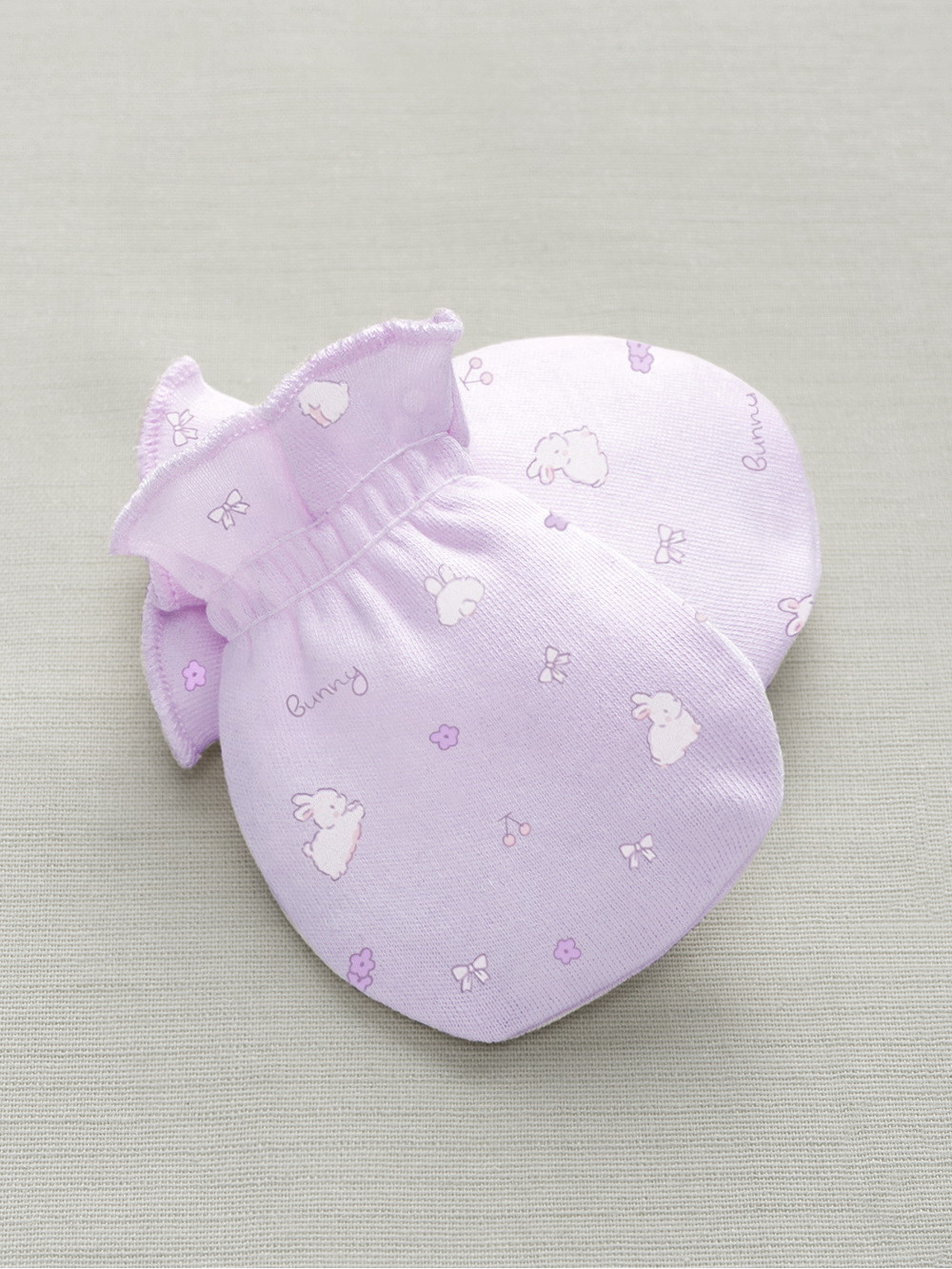 Рукавички для новорожденных, артикул: К 8506, цвет: фиолетовый