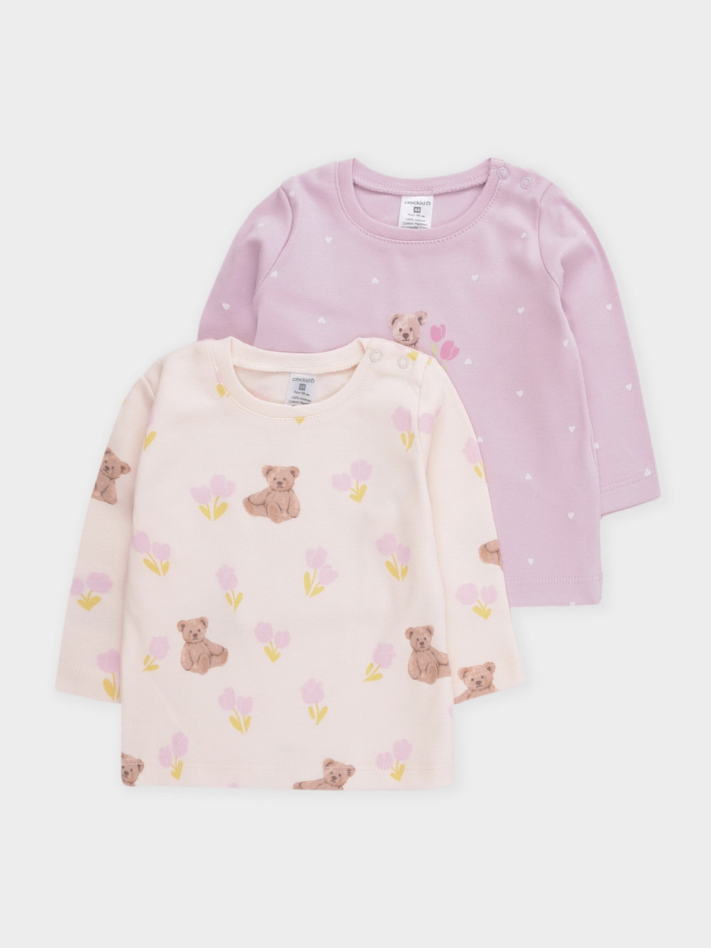 Джемпер для новорожденных, артикул: К 301944-2уп, цвет: светло-розовый