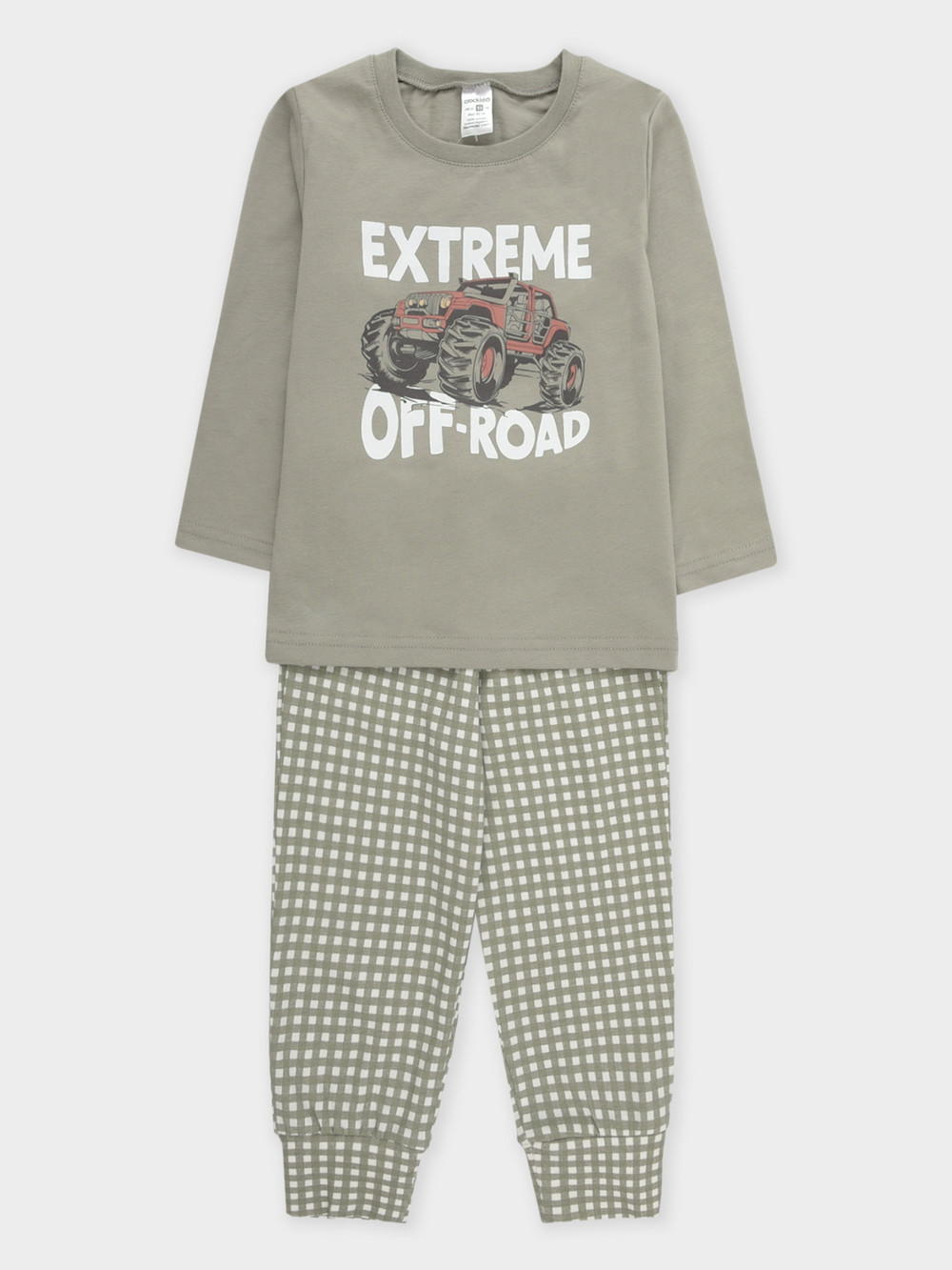 Пижама для мальчика, артикул: К 1606, цвет: хаки
