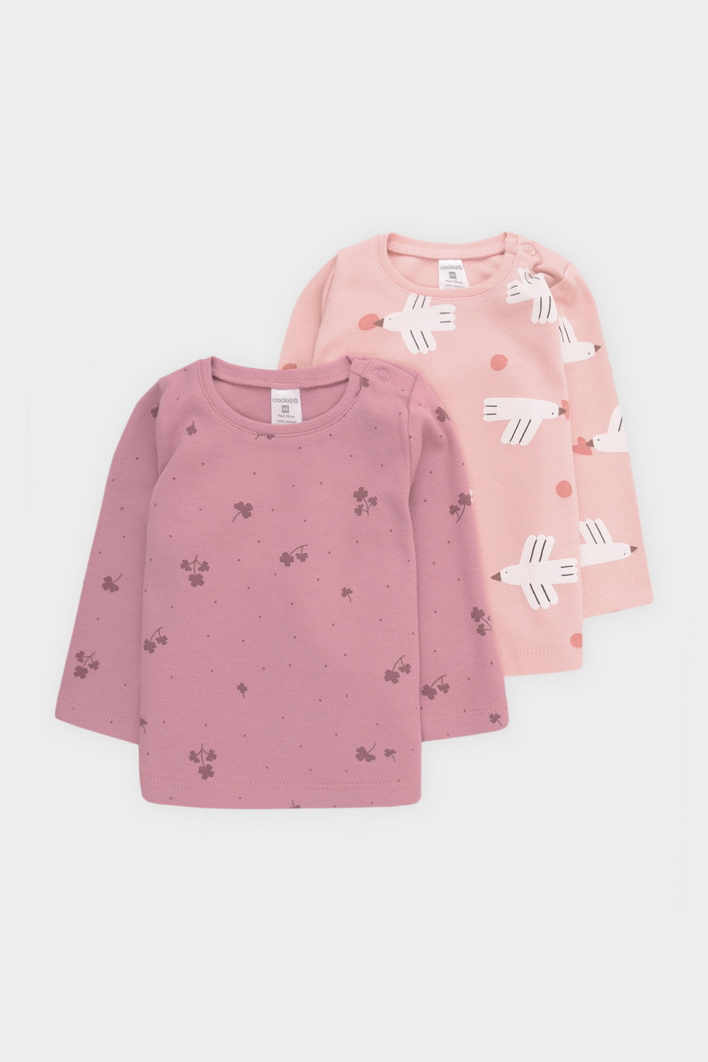 Джемпер для новорожденных, артикул: К 301944-2уп, цвет: розовый