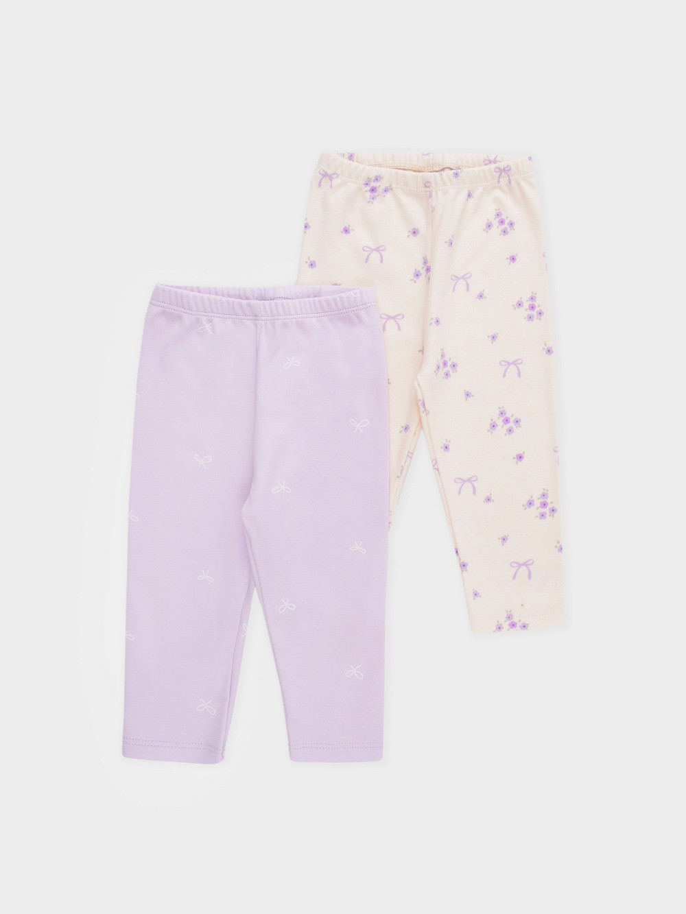Брюки для новорожденных, артикул: К 400785-2уп, цвет: фиолетовый