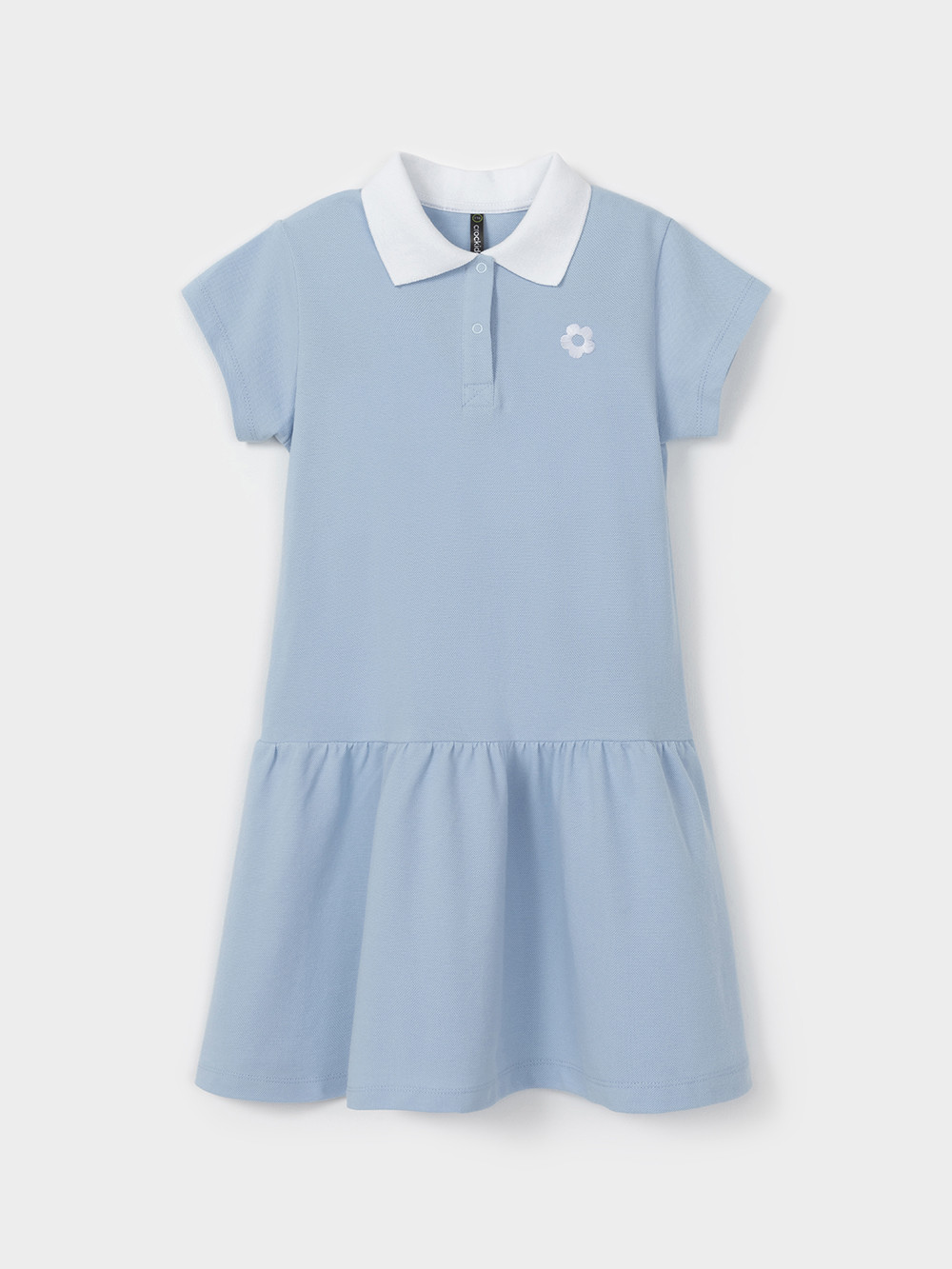 Платье для девочки, артикул: КР 5973, цвет: голубой