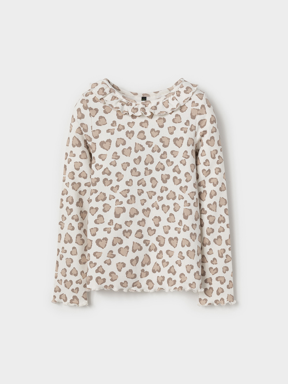 Лонгсливы для девочки, артикул: МП 303057, цвет: белый