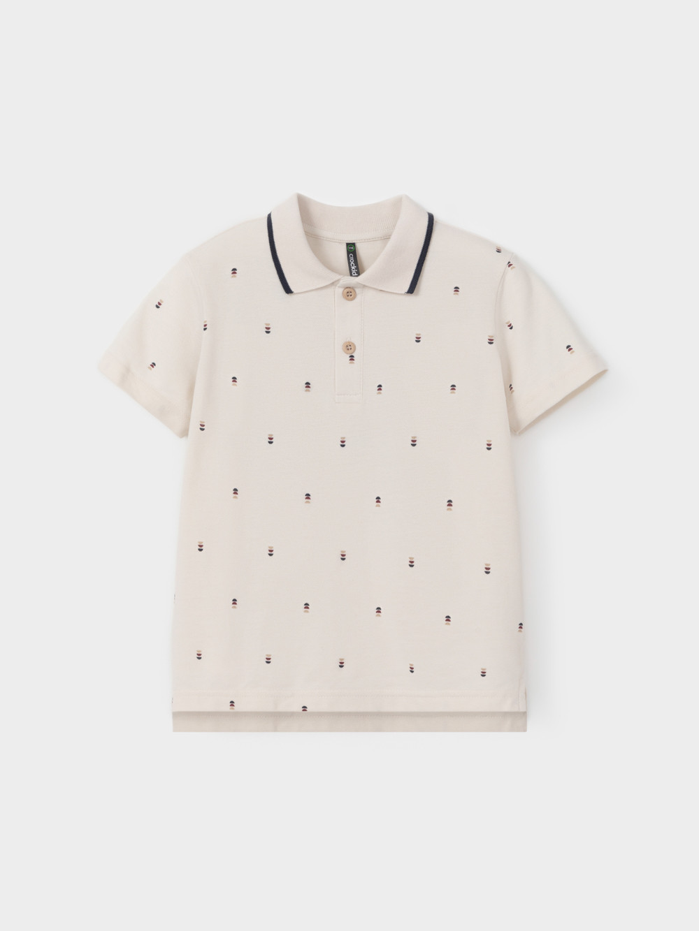 Футболка для мальчика, артикул: КР 302416-1, цвет: светло-бежевый