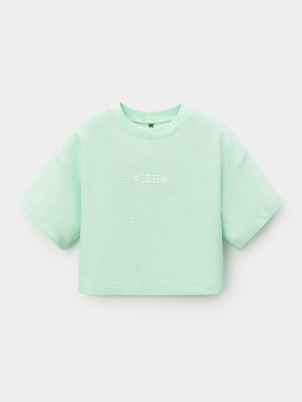 Футболка для девочки, артикул: КР 302944-1, цвет: зеленый