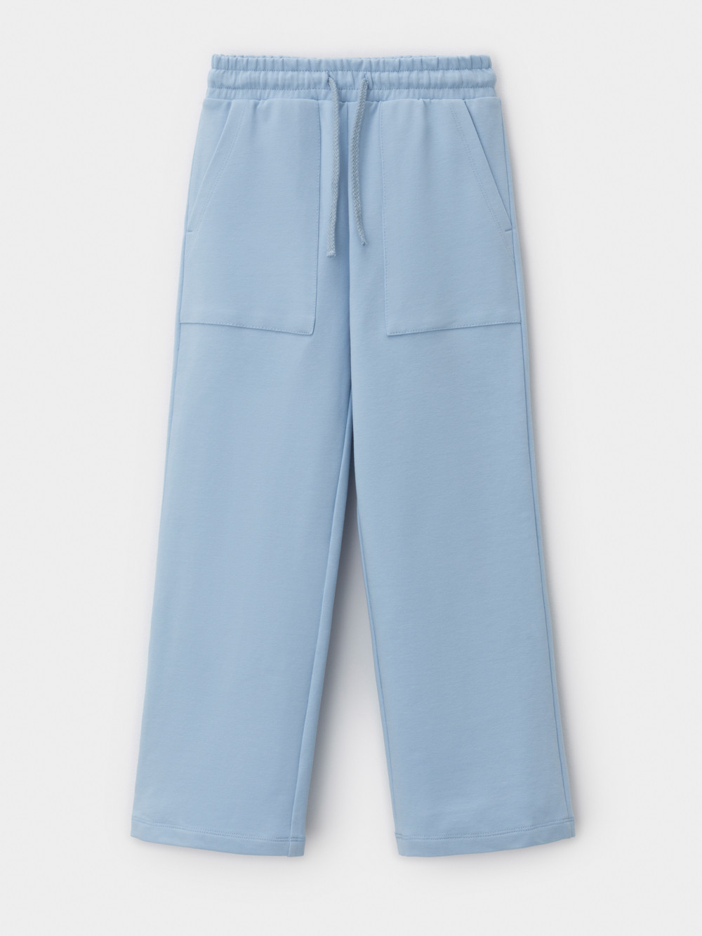 Брюки для девочки, артикул: КР 400926, цвет: голубой
