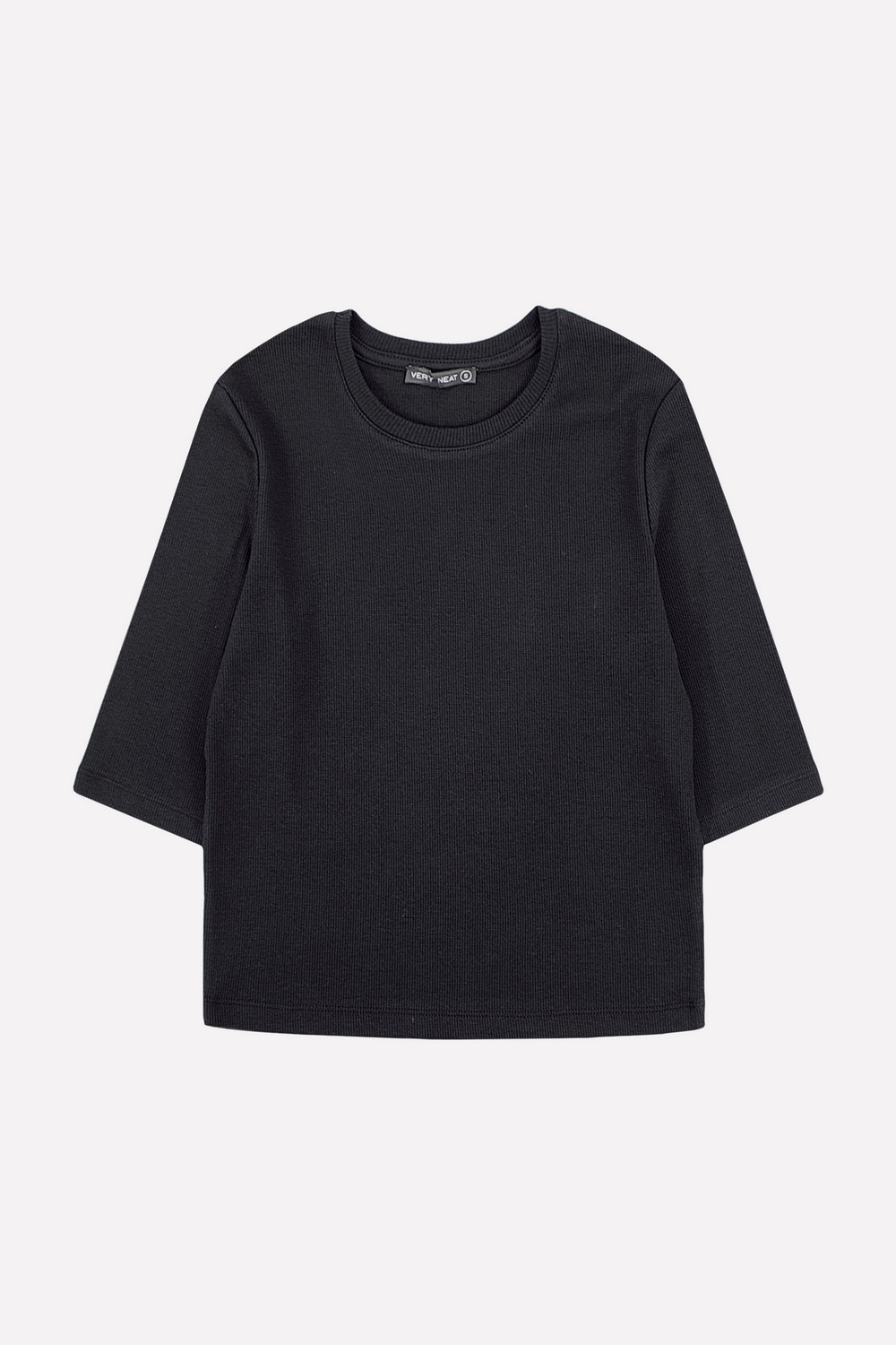 Футболки для дома для мам, артикул: Е 30007, цвет: черный