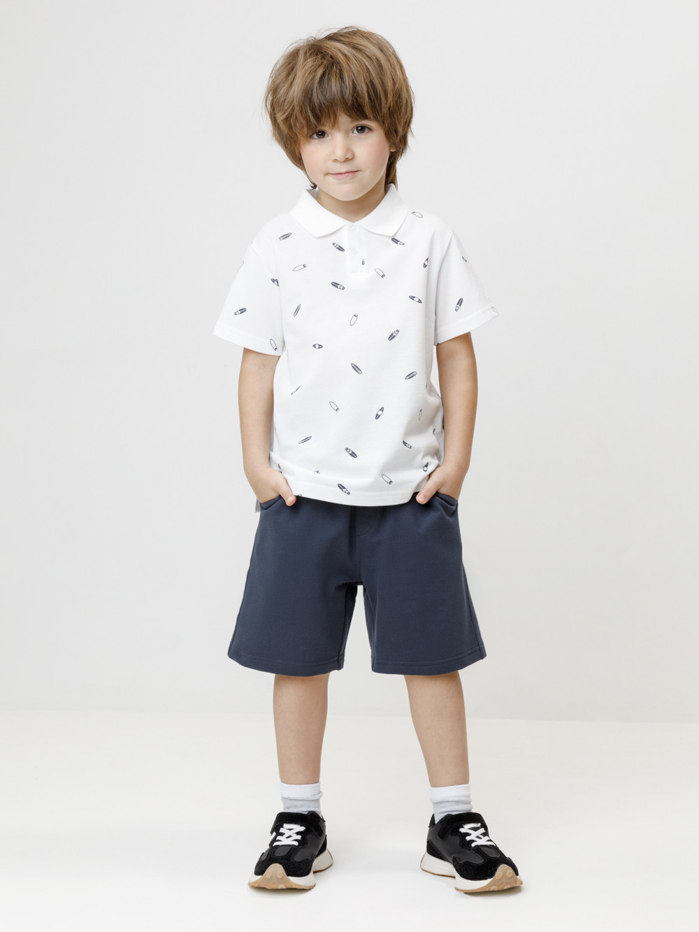 Шорты для мальчика, артикул: КР 400911, цвет: темно-синий