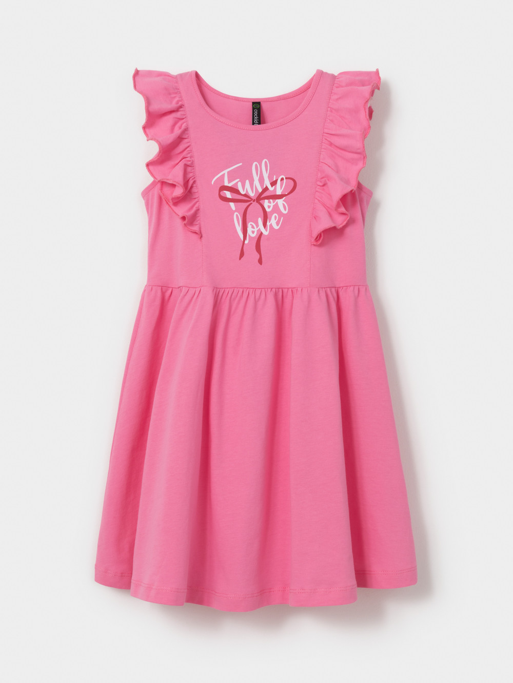 Платье для девочки, артикул: МП 5753, цвет: розовый