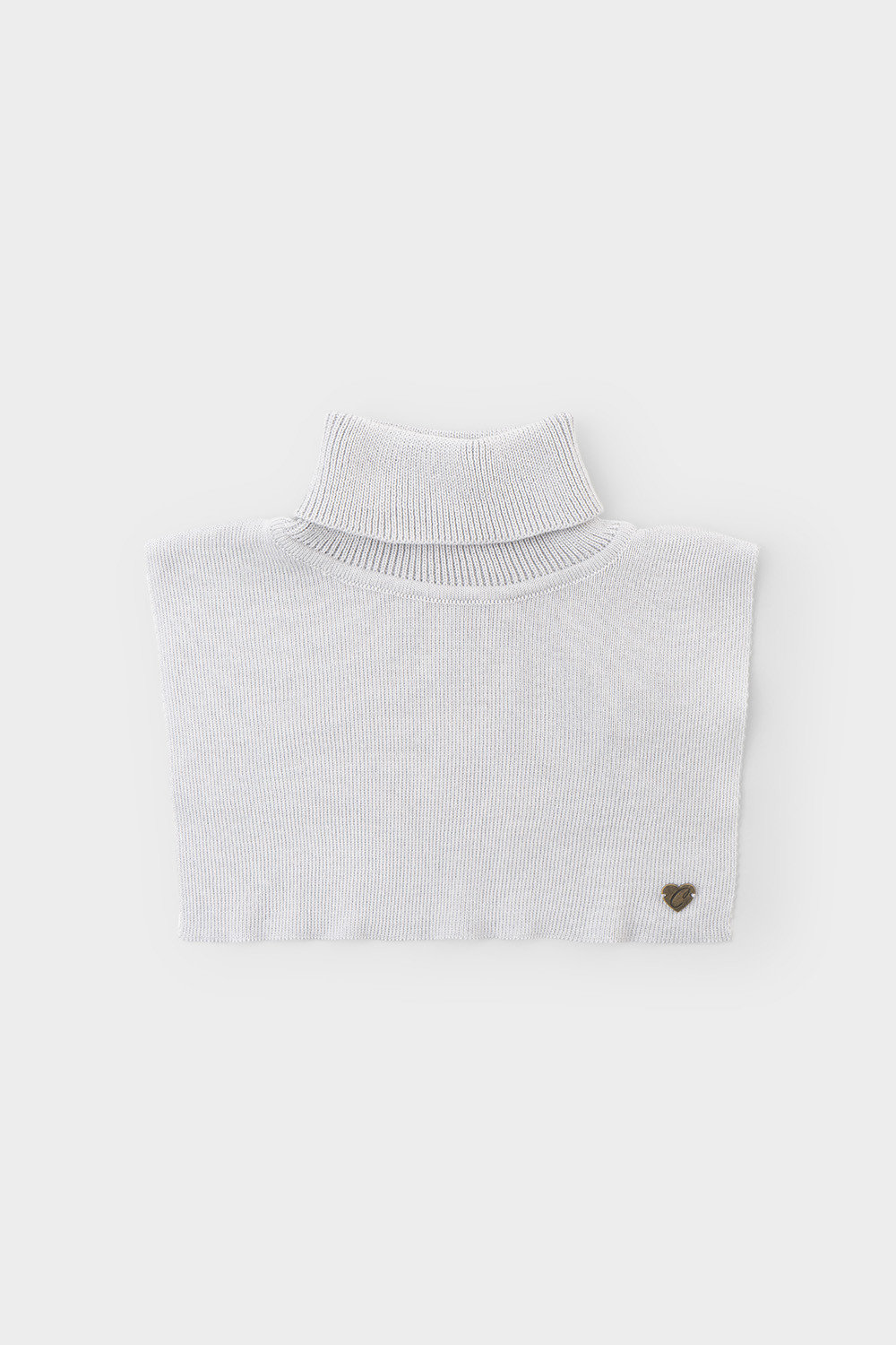 Манишка для девочки, артикул: КВ 28034, цвет: серый