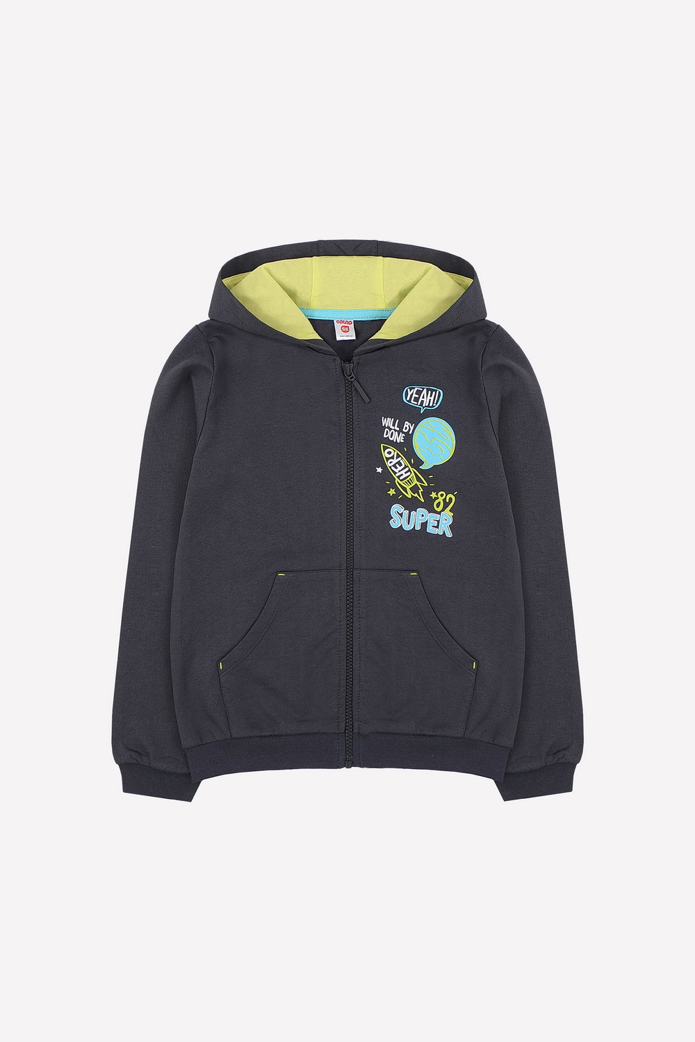 Жакет для мальчика, артикул: К 301115, цвет: темно-серый