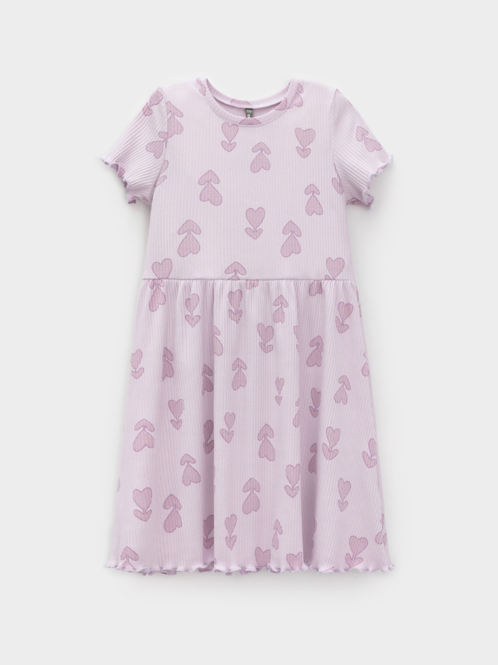 Платье для девочки, артикул: КР 5954, цвет: фиолетовый