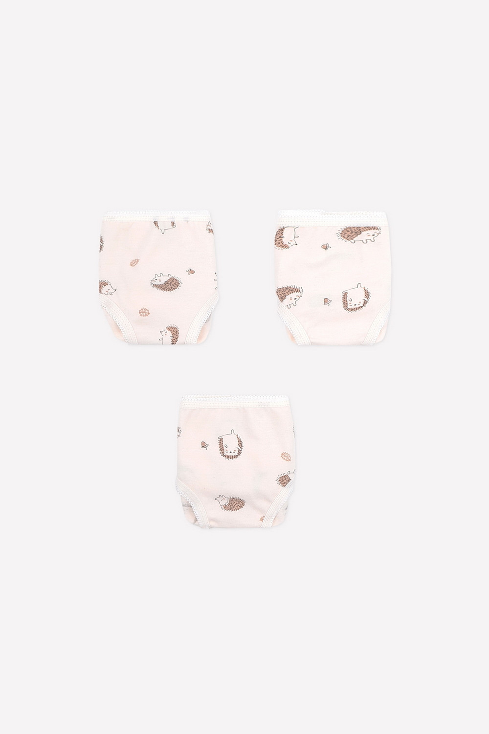 Трусы для девочки, артикул: К 1931-3уп, цвет: сливки2