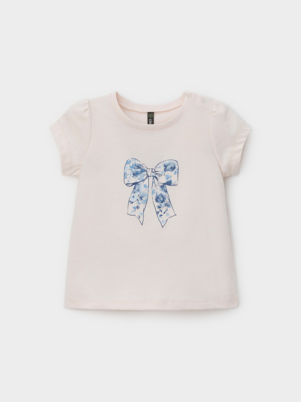 Футболка для девочки, артикул: КР 302454, цвет: сахар