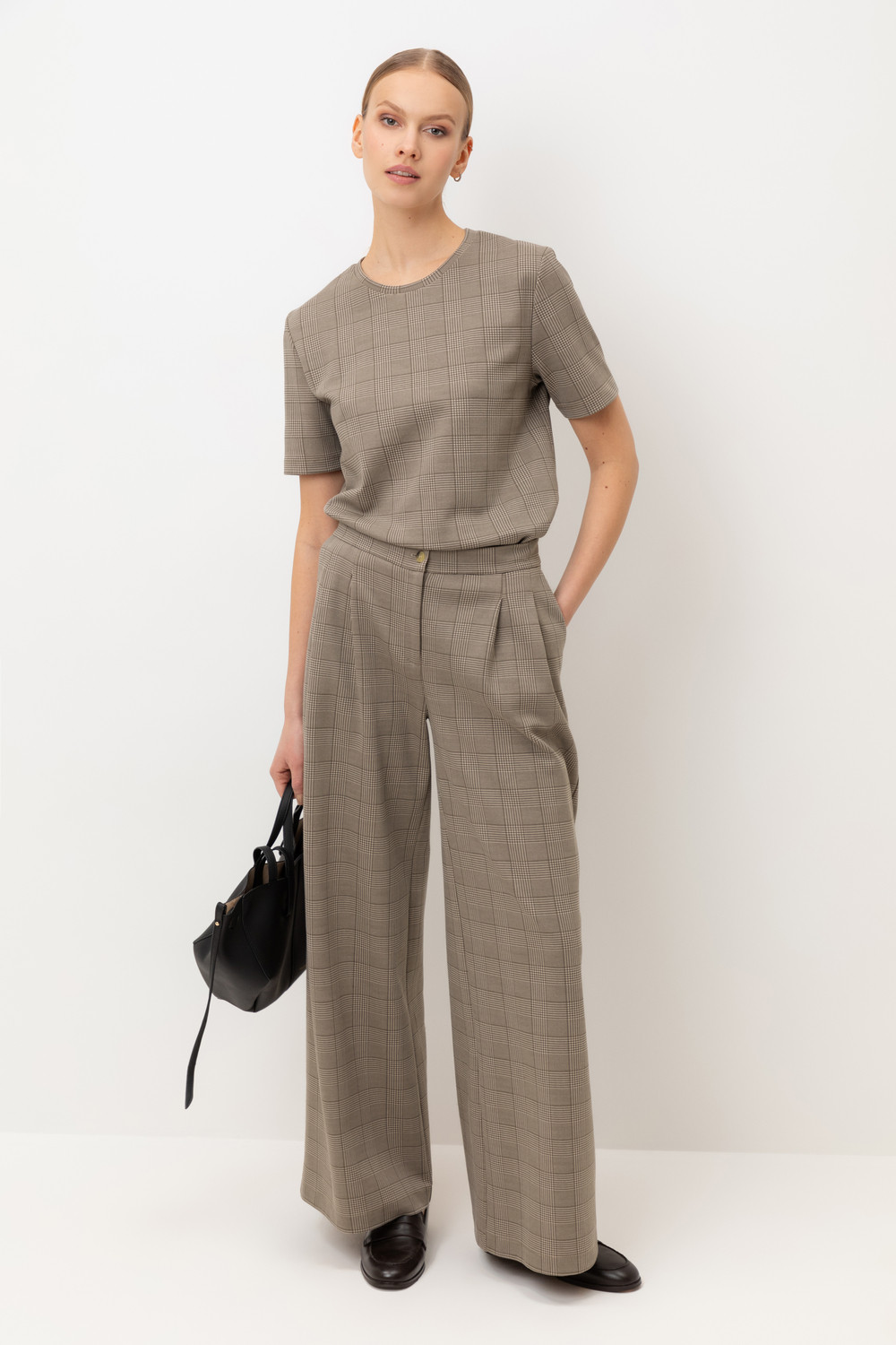 Футболки женские для мам, артикул: ЕВТ 3335, цвет: бежевый