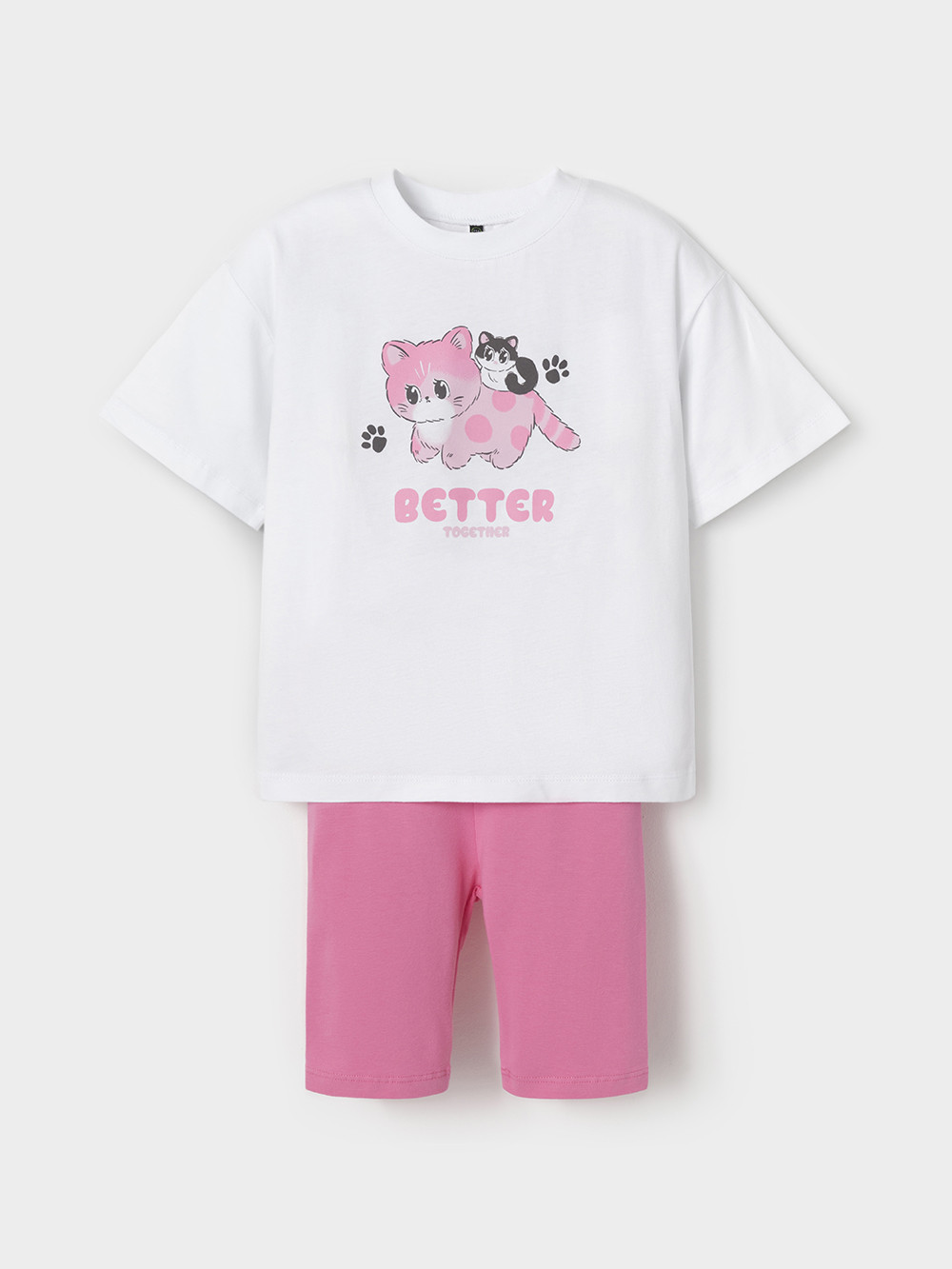 Комплект для девочки, артикул: МП 2838, цвет: белый