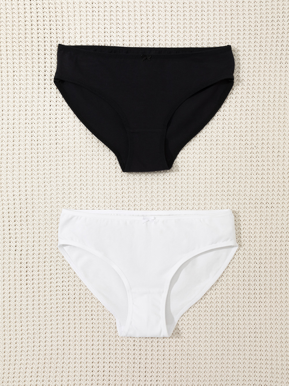 Трусы для девочки, артикул: К 1972-2уп, цвет: белый