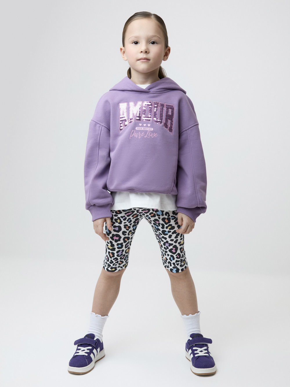 Велосипедки для девочки, артикул: КР 4036, цвет: сахар