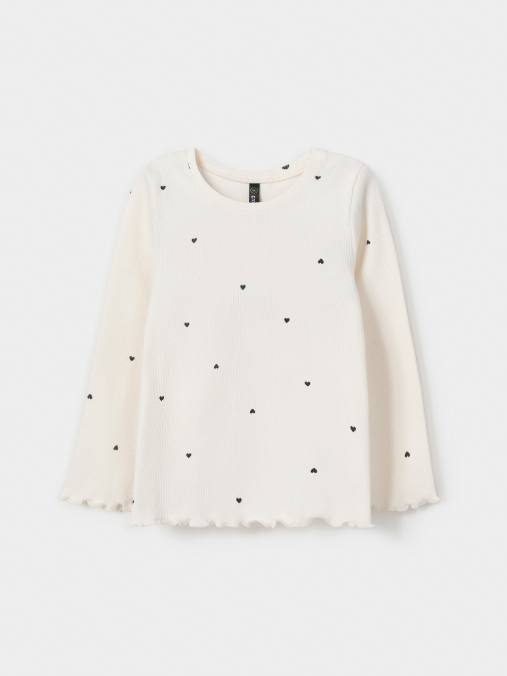 Лонгсливы для девочки, артикул: МП 303067, цвет: сахар