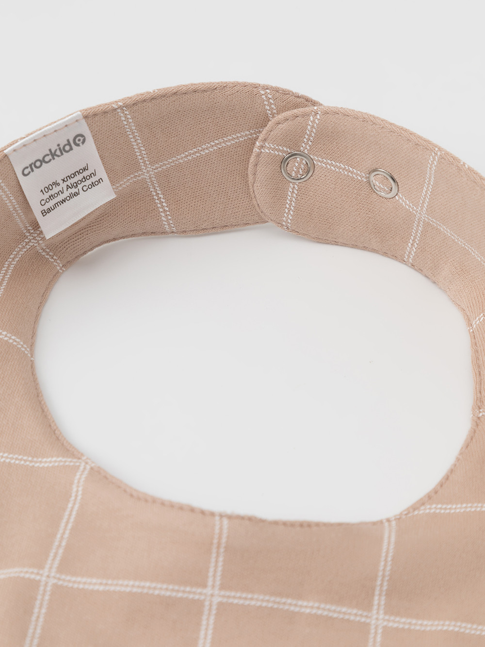 Нагрудник для новорожденных, артикул: К 8519, цвет: бежевый, фото 2