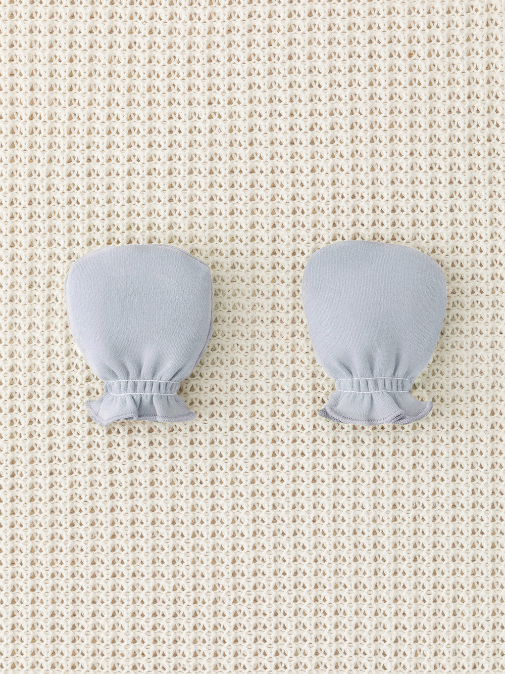 Рукавички для новорожденных, артикул: К 8506, цвет: голубой, фото 2