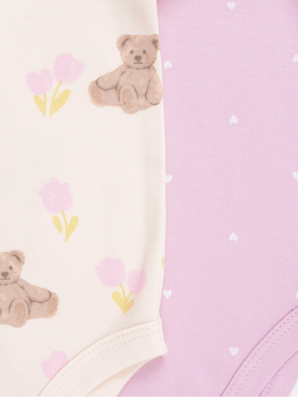 Боди для новорожденных, артикул: К 6540-2уп, цвет: светло-розовый, фото 2