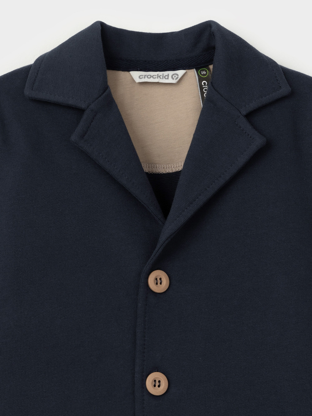 Жакет для мальчика, артикул: КР 302021, цвет: темно-синий, фото 2