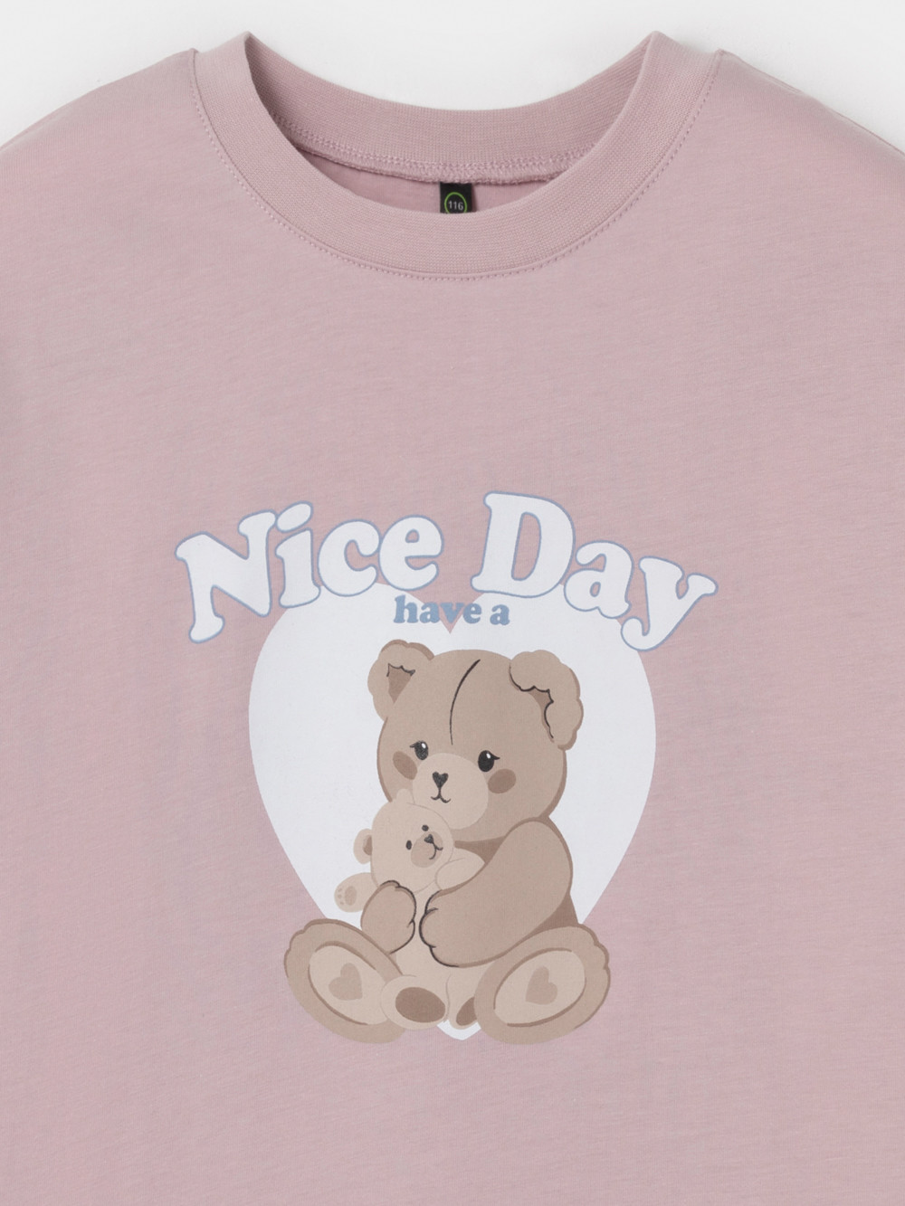 Футболка для девочки, артикул: МП 303090, цвет: розовый, фото 2