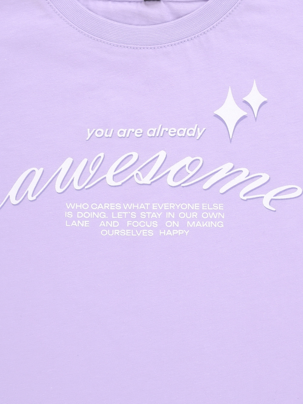 Футболка для девочки, артикул: КР 302936, цвет: фиолетовый, фото 2