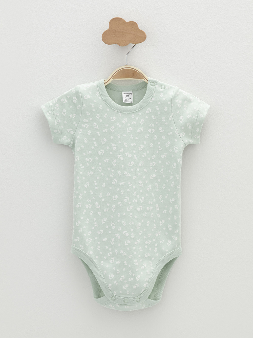 Боди для новорожденных, артикул: К 6239-2уп, цвет: зеленый, фото 2