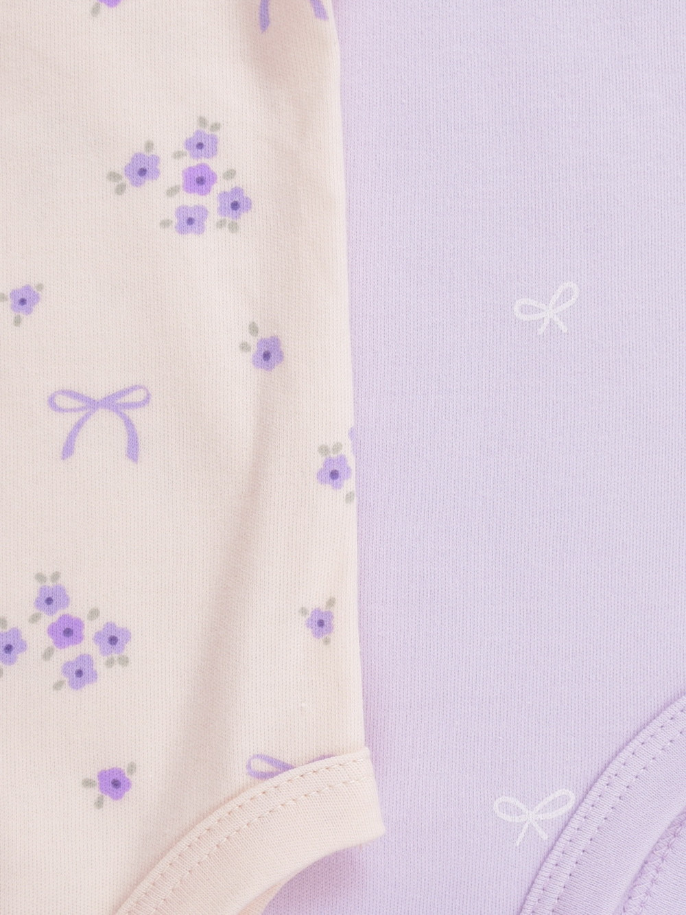 Боди для новорожденных, артикул: К 6540-2уп, цвет: фиолетовый, фото 2