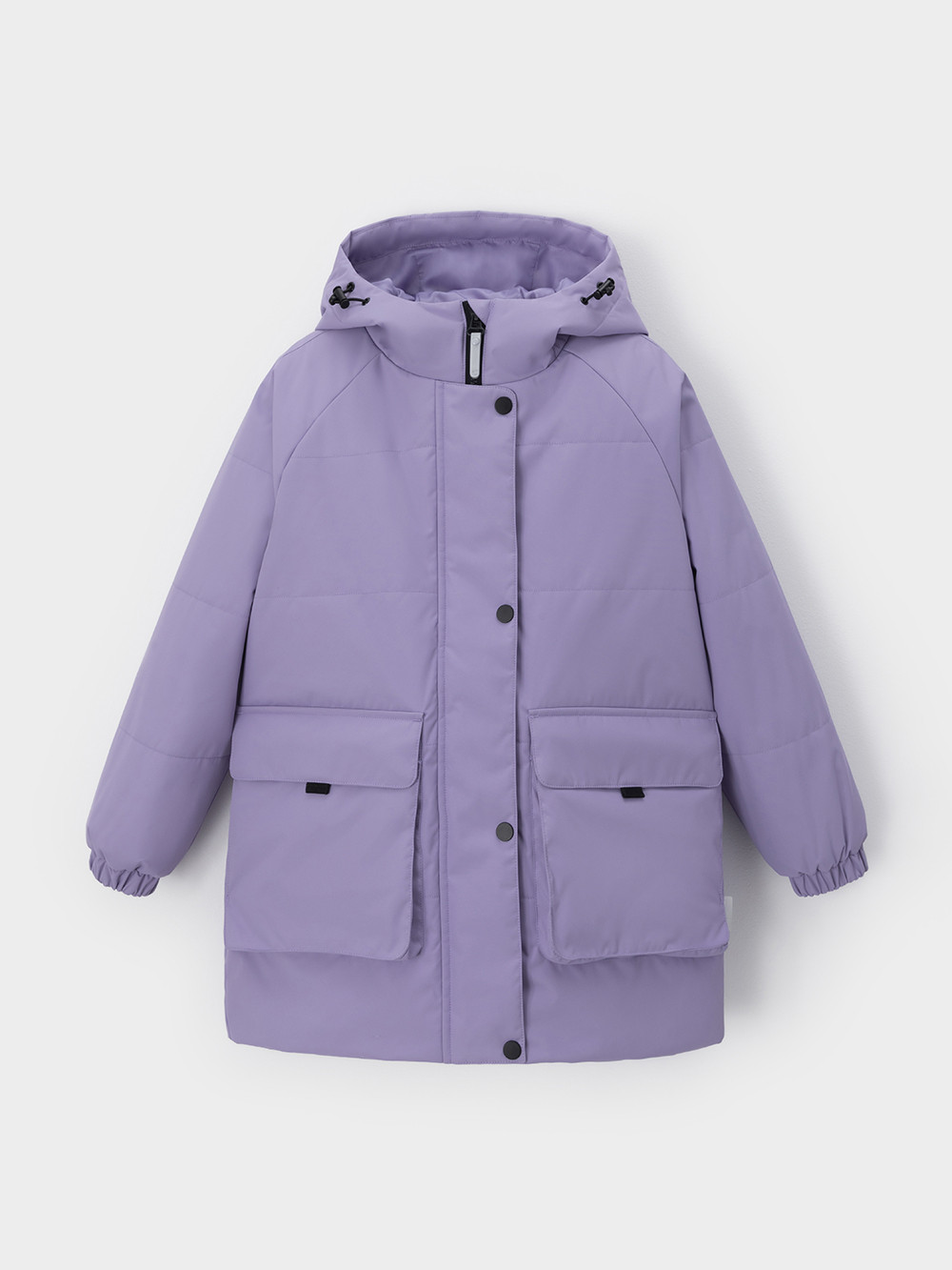 Куртка для девочки, артикул: ВК 32195/3 УЗГ, цвет: фиолетовый, фото 2