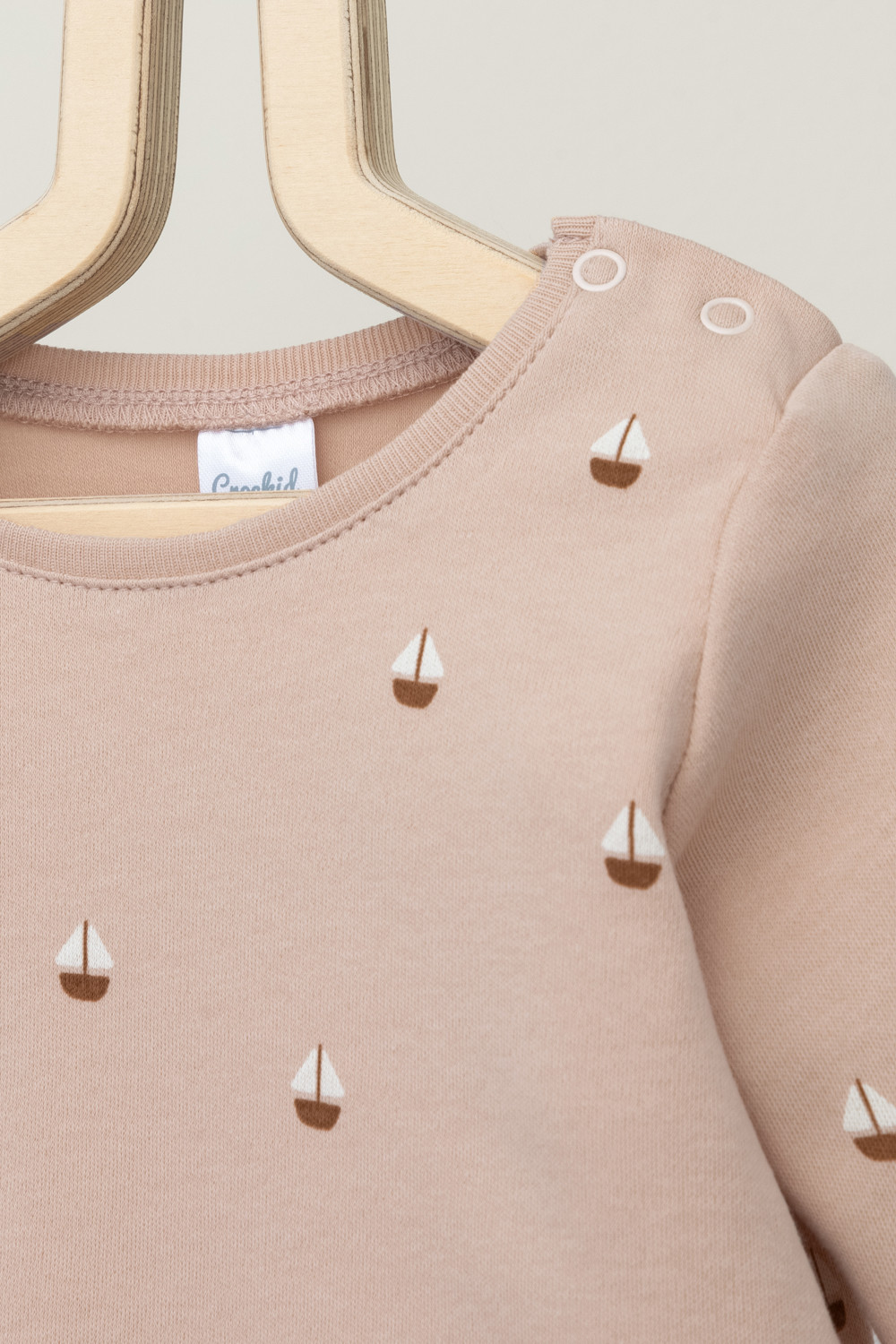 Джемпер для новорожденных, артикул: К 301944, цвет: бежевый, фото 2