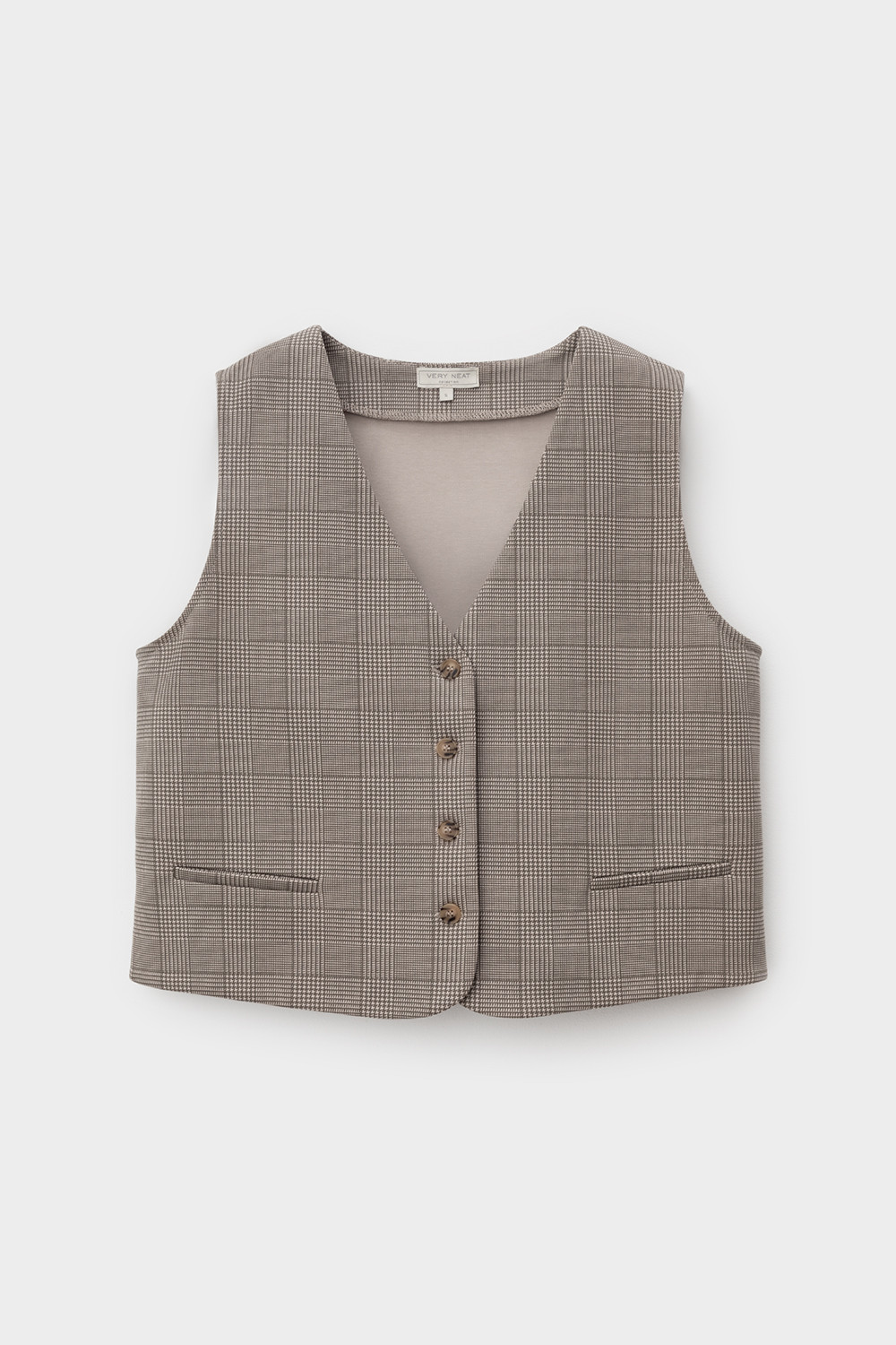 Жилеты женские для мам, артикул: ЕВТ 3340, цвет: бежевый, фото 2