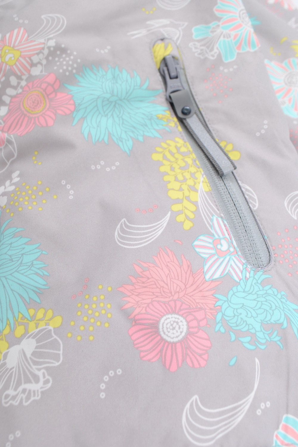 Куртка для девочки, артикул: ВК 32110/н/4 УЗГ, цвет: светло-серый5, фото 2