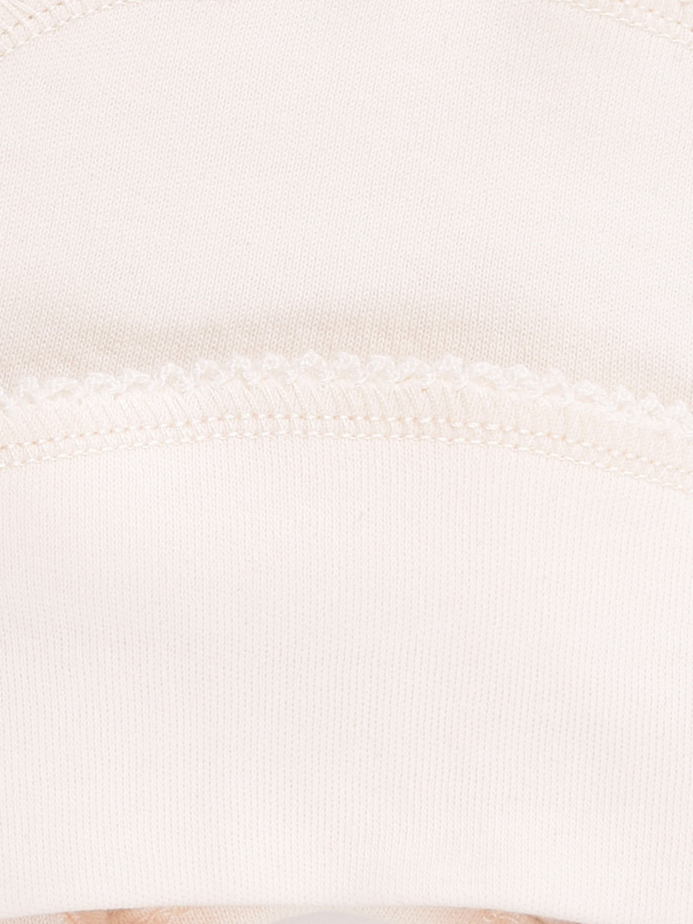 Шапочка ясельная для новорожденных, артикул: К 8176, цвет: сахар, фото 2