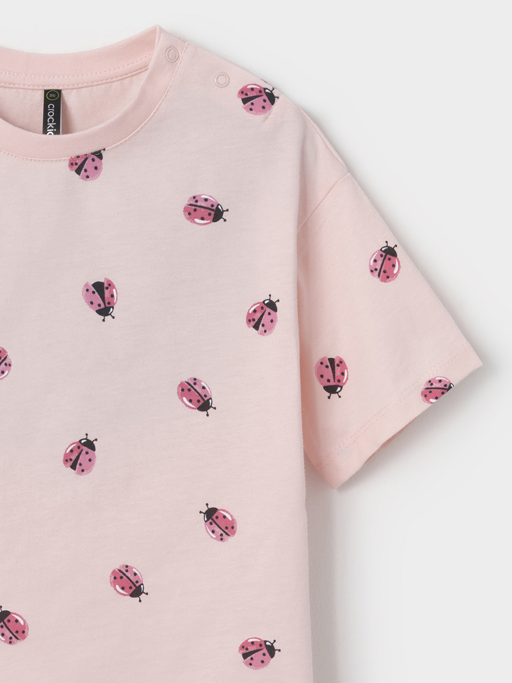 Футболка для девочки, артикул: КР 302962, цвет: светло-розовый, фото 2