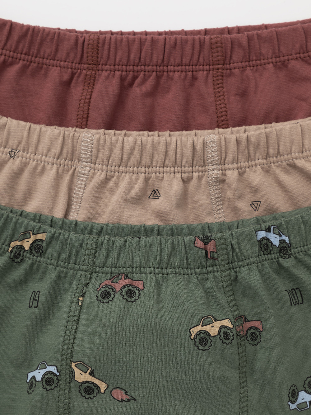 Трусы для мальчика, артикул: МП 1912-3уп, цвет: коричневый, фото 2