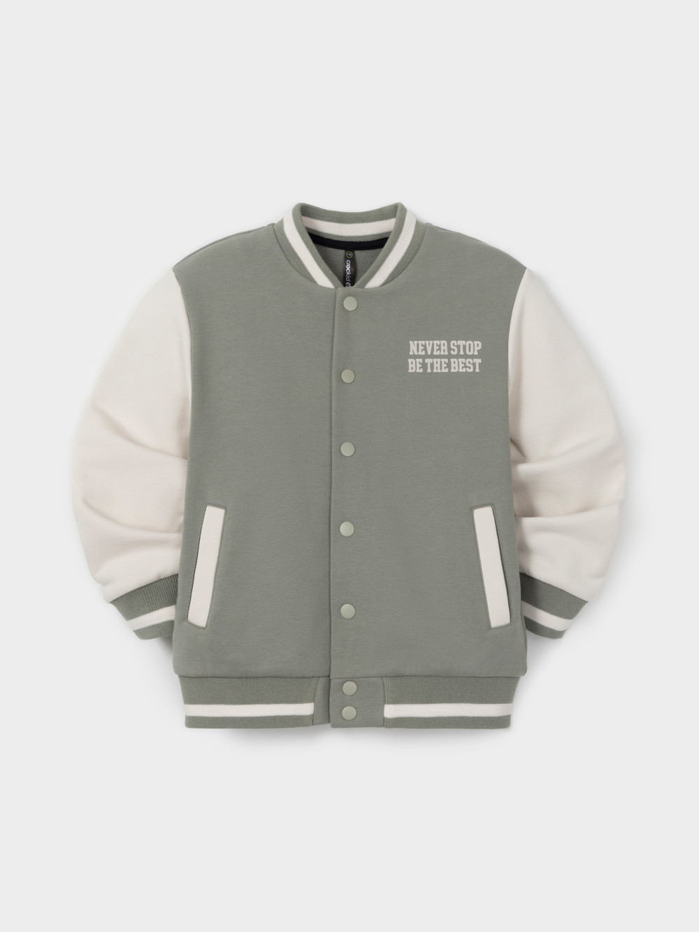 Жакет для мальчика, артикул: КР 302841, цвет: хаки, фото 2