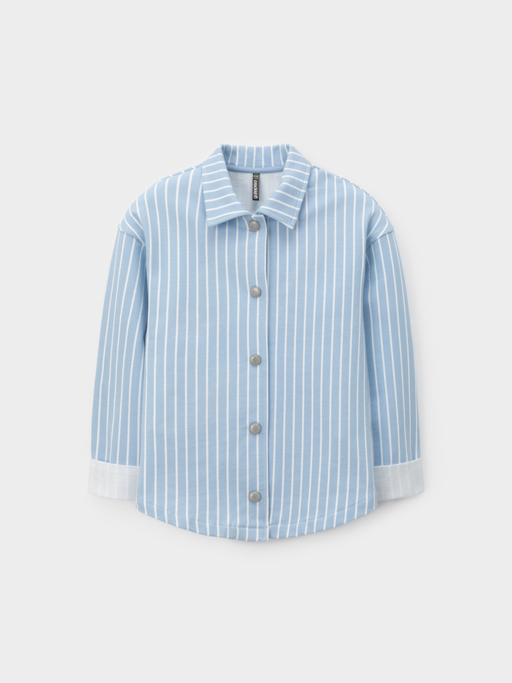 Рубашка для девочки, артикул: КР 302991-1, цвет: голубой, фото 2
