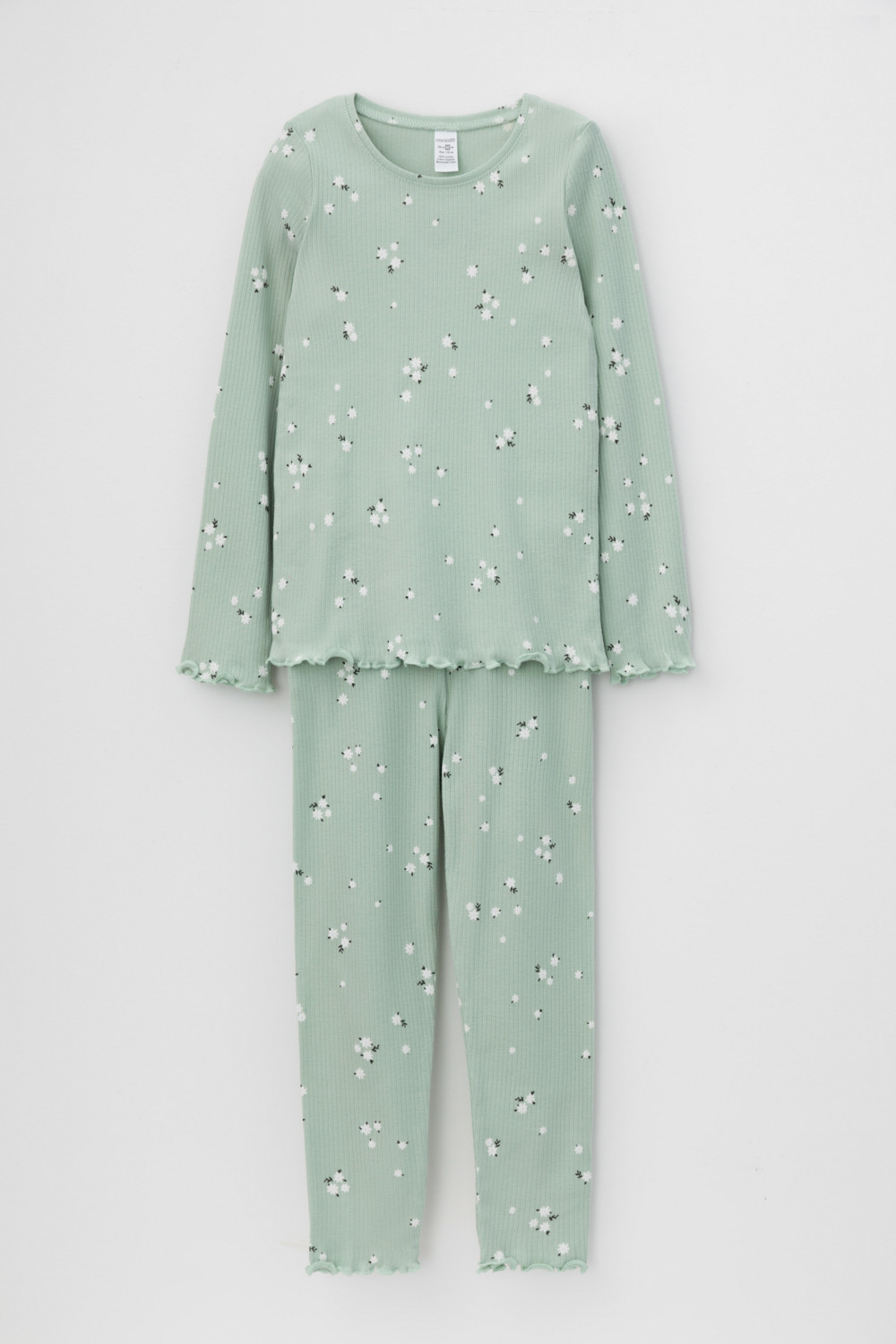 Пижама для девочки, артикул: К 1618, цвет: голубой, фото 2