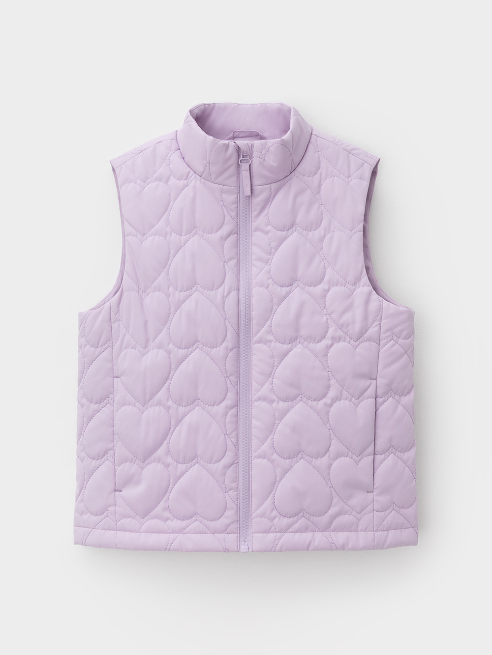 Жилет для девочки, артикул: ВК 35020/1 ГР, цвет: фиолетовый, фото 2