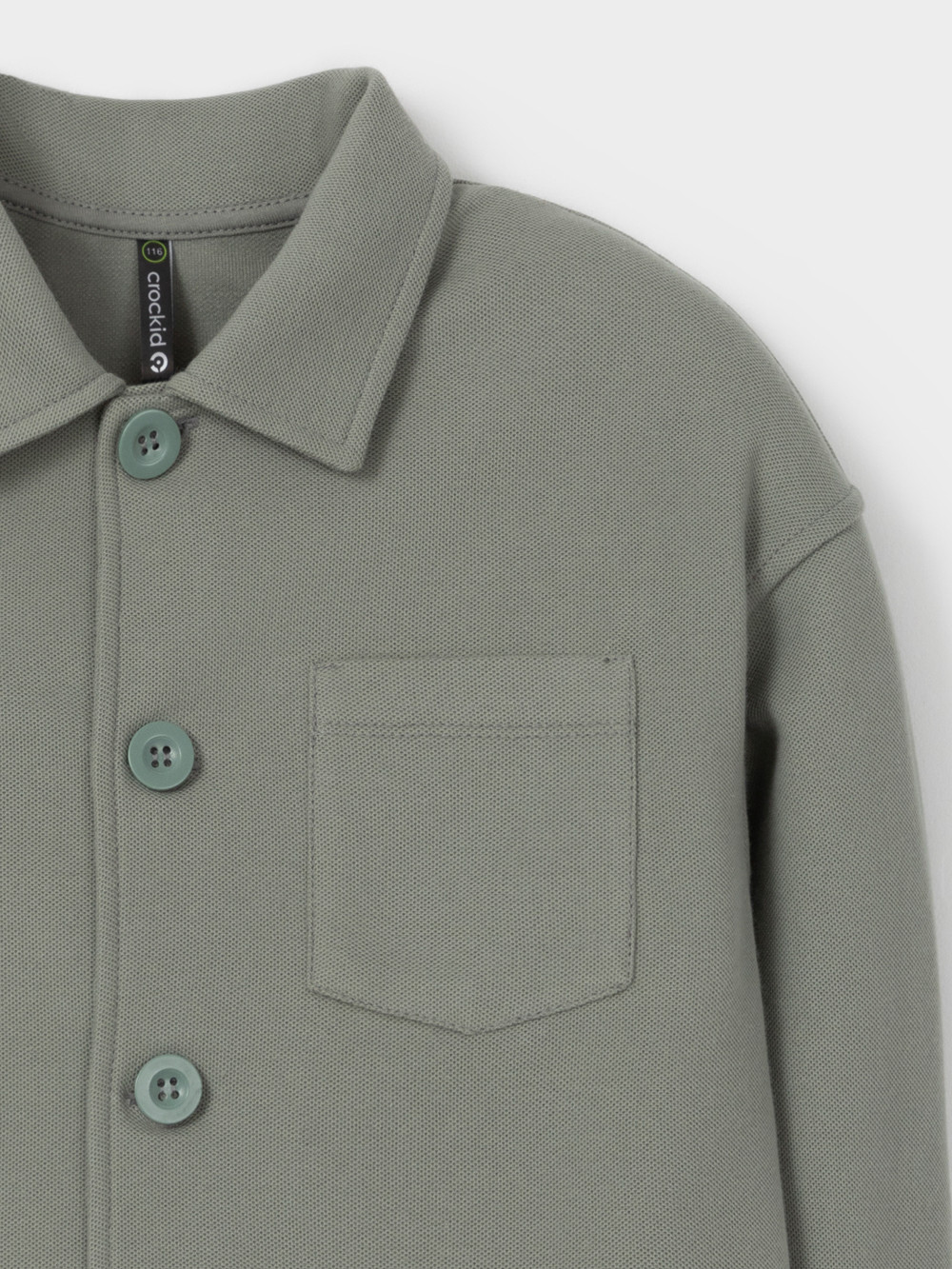 Рубашки для мальчика, артикул: КР 302982, цвет: хаки, фото 2