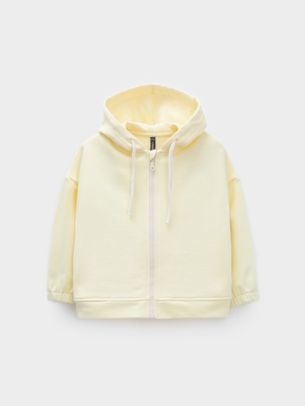 Толстовка для девочки, артикул: КР 302988, цвет: желтый, фото 2