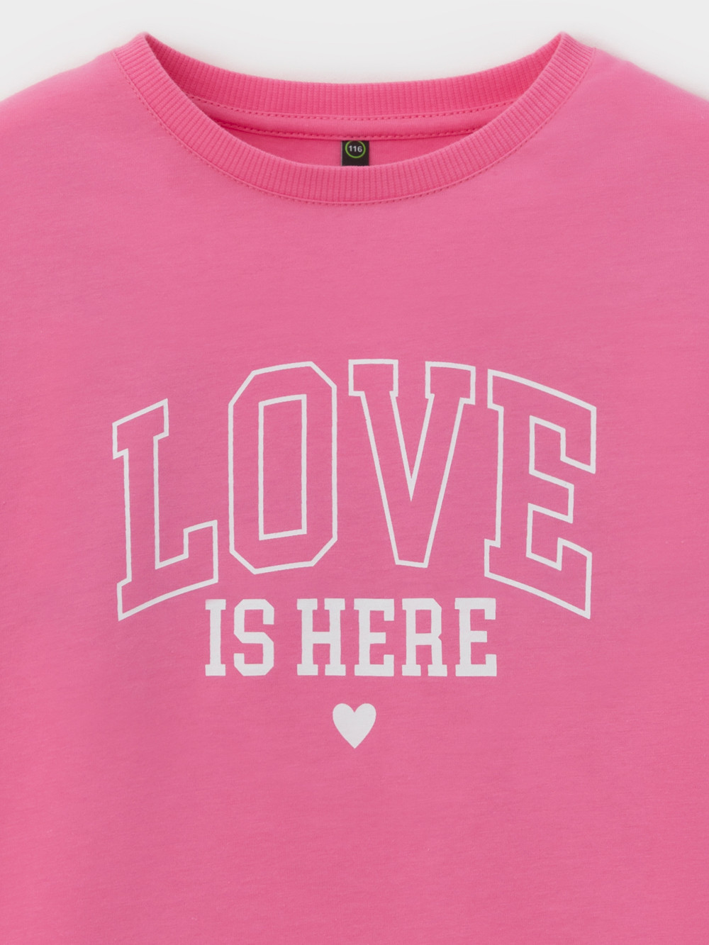 Футболка для девочки, артикул: КР 303016, цвет: ярко-розовый, фото 2