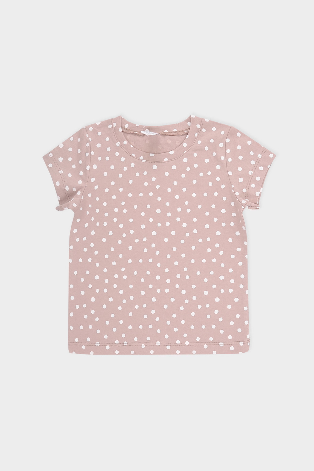 Футболка для девочки, артикул: К 301024, цвет: кофейный, фото 2